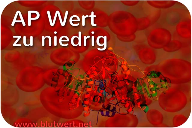 AP Wert vermindert / zu niedrig