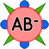 Blutgruppe AB-