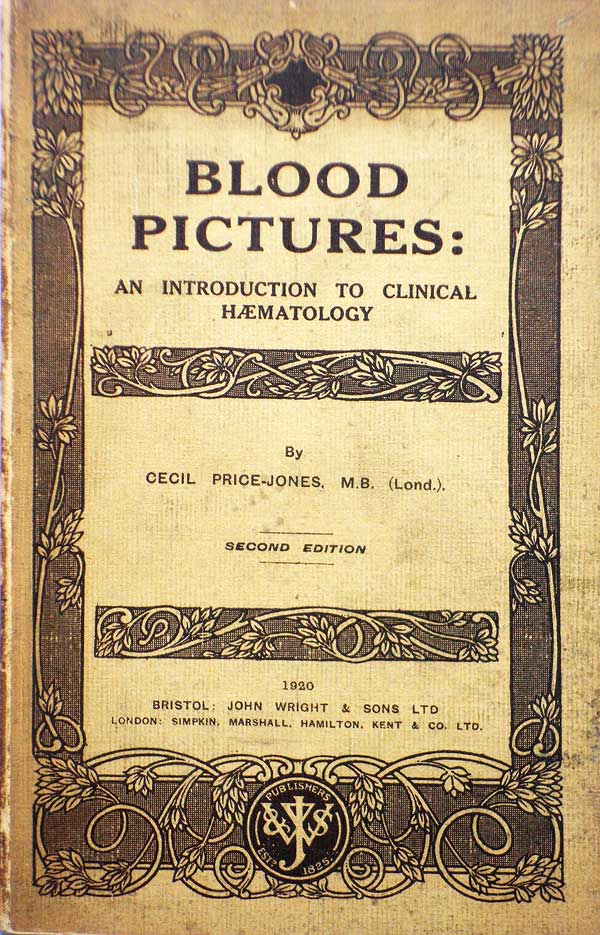 Cecil Price-Jones: Blood pictures