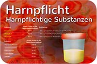 Harnpflichtige Substanzen