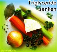 Triglyceride senken